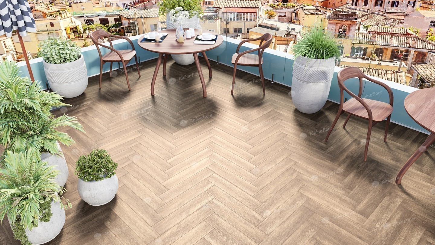 Alpine Floor PARQUET LIGHT SPC ламинат Макадамия ECO 13-10 MC
