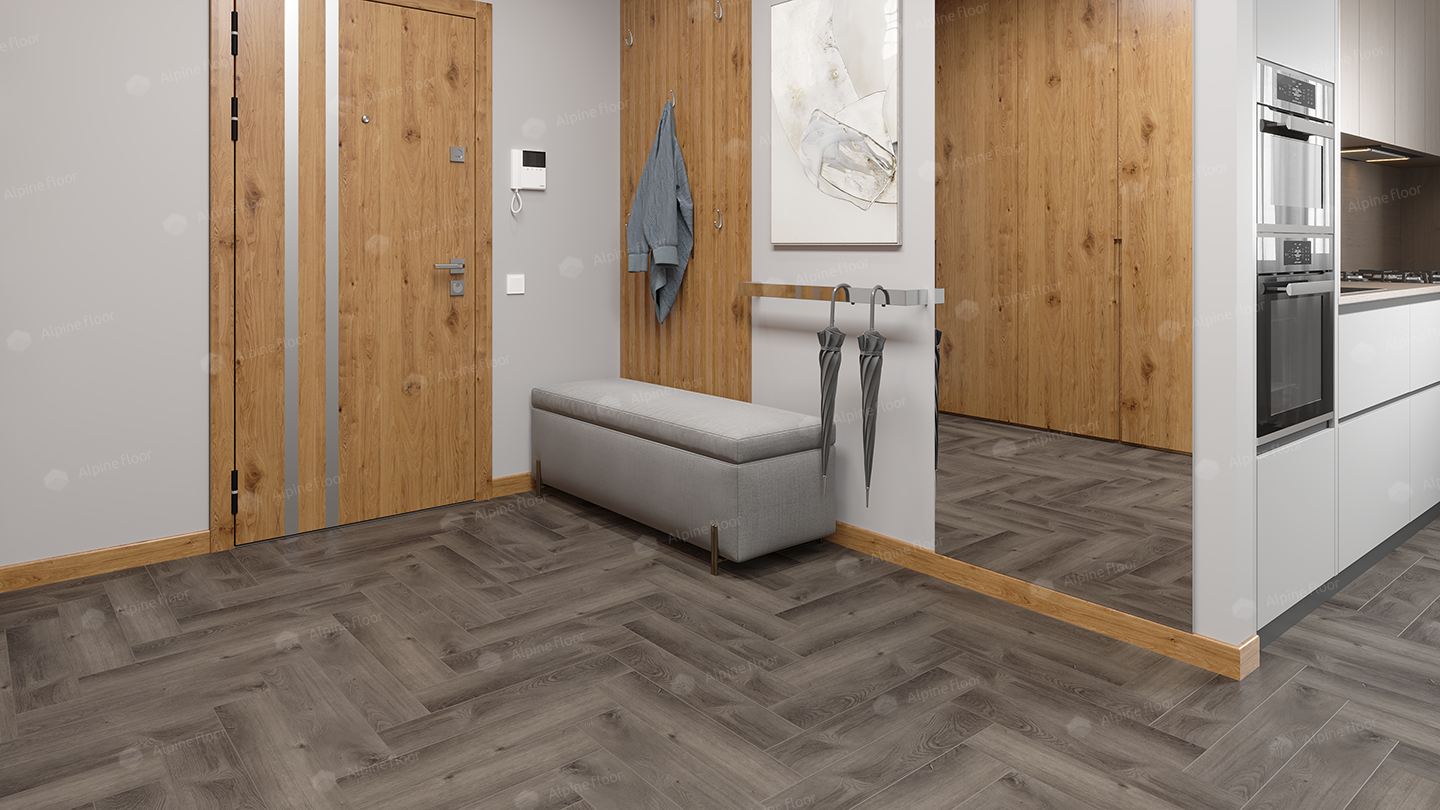 Alpine Floor PARQUET LIGHT SPC ламинат Дуб Мерга ECO 13-13 MC