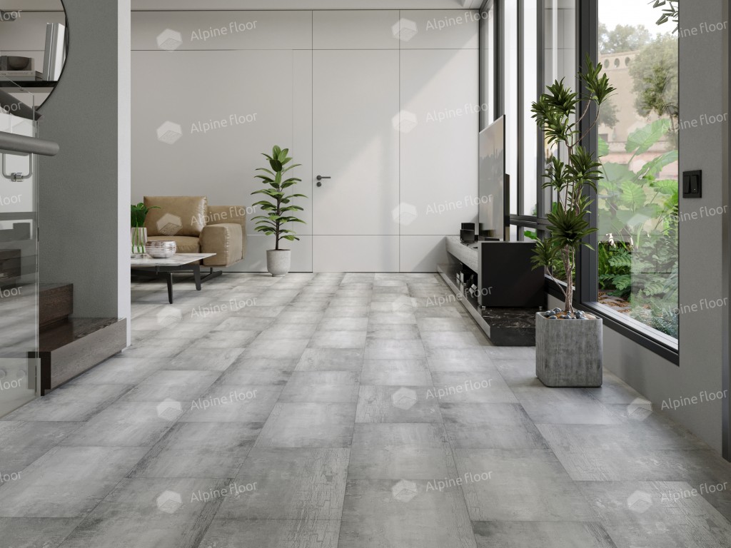 Alpine Floor LIGHT STONE LVT плитка Корнуолл ECO-15-1