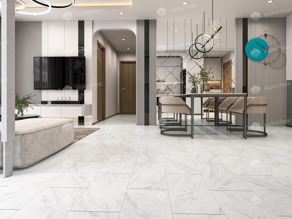 Alpine Floor LIGHT STONE LVT плитка Вердон ECO-15-4