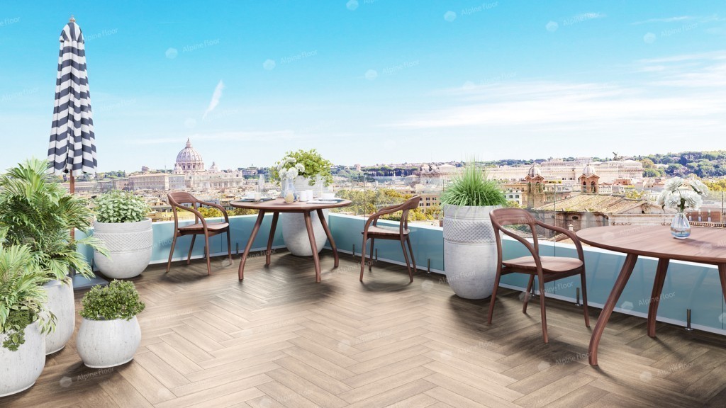 Alpine Floor PARQUET LVT плитка Макадамия ECO 16-10