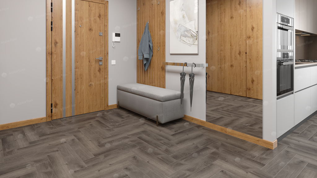Alpine Floor PARQUET LVT плитка Дуб Мерга ECO 16-13
