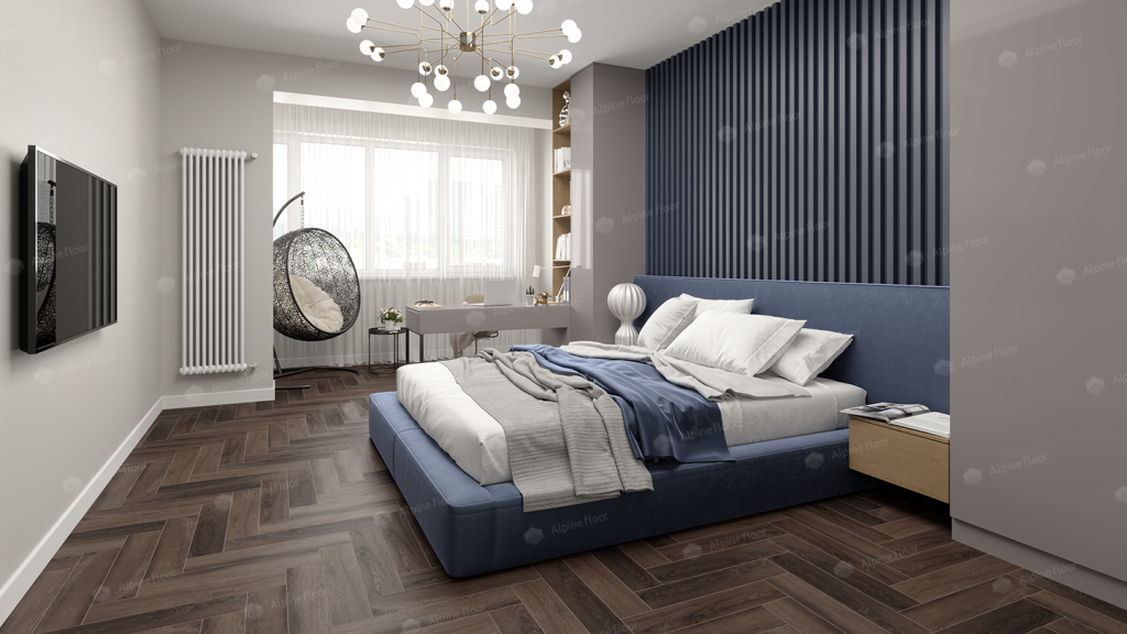 Alpine Floor PARQUET LVT плитка Дуб Фафнир ECO 16-16