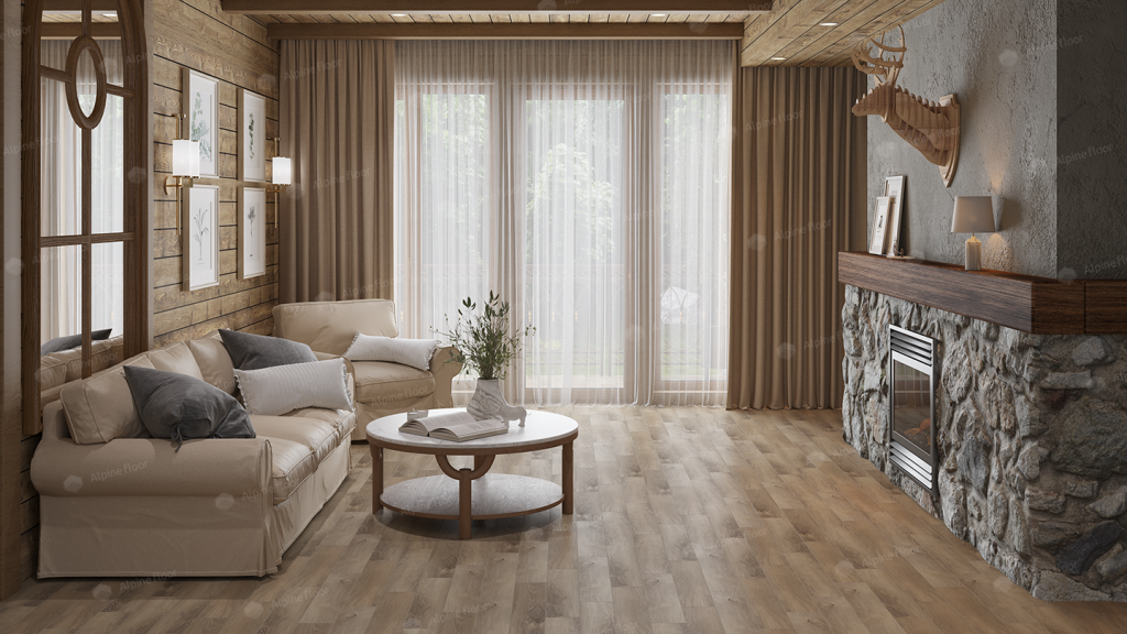 Alpine Floor PARQUET LVT плитка Дуб Синистра ECO 16-17