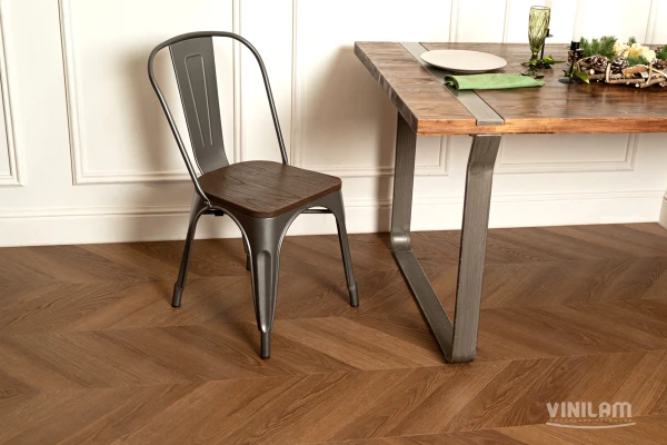 Vinilam Parquet Chevron Glue 165110-GL Паркет Шеврон Плезир Glue
