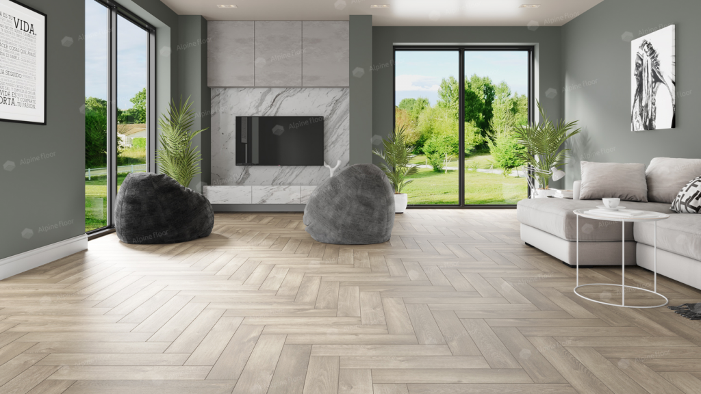 Alpine Floor PARQUET PREMIUM SPC ламинат Дуб Натуральный Отбеленный ECO 19-5 MC