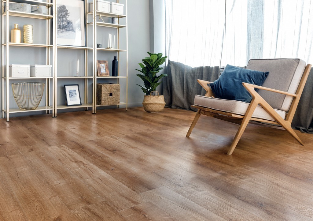 Alpine Floor REAL WOOD SPC ламинат Дуб Royal ECO 2-1 MC