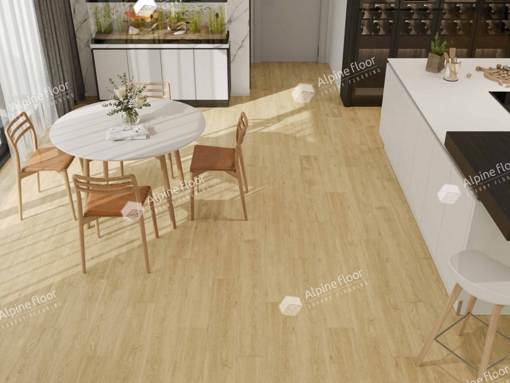 Alpine Floor EASY LINE LVT плитка Дуб Кремовый ECO 3-23