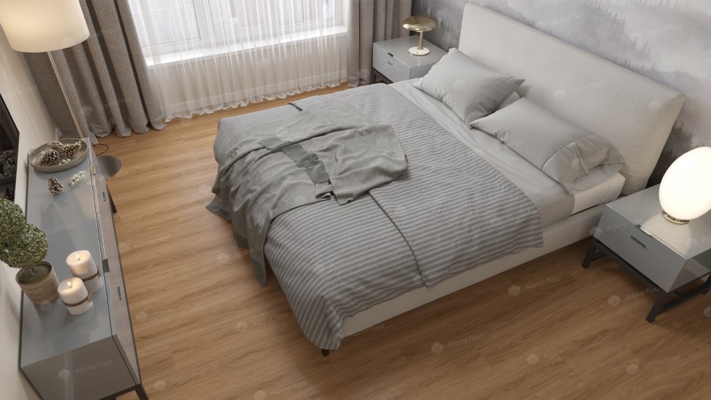 Alpine Floor ULTRA LVT плитка Дуб Рыжий ECO 5-21