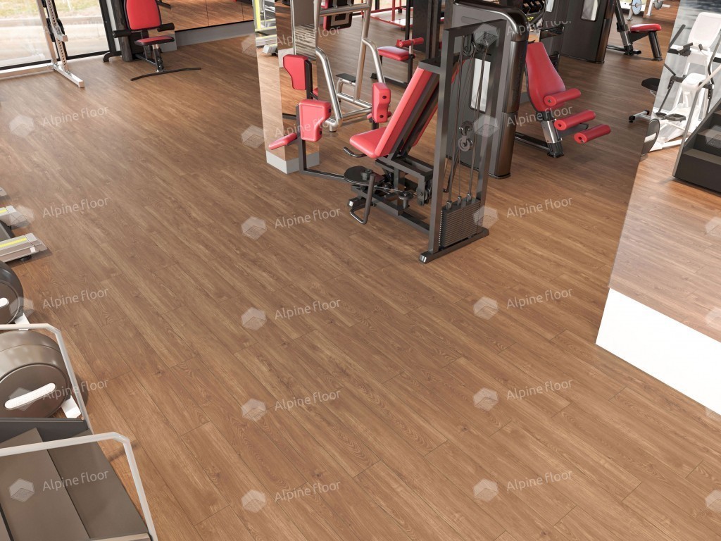 Alpine Floor SEQUOIA SPC ламинат Секвойя Темная ECO 6-12 SPC