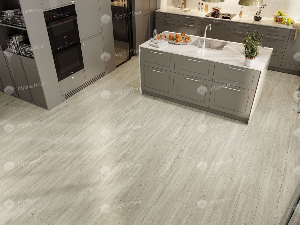 Alpine Floor SEQUOIA SPC ламинат Секвойя Снежная ECO 6-8 SPC