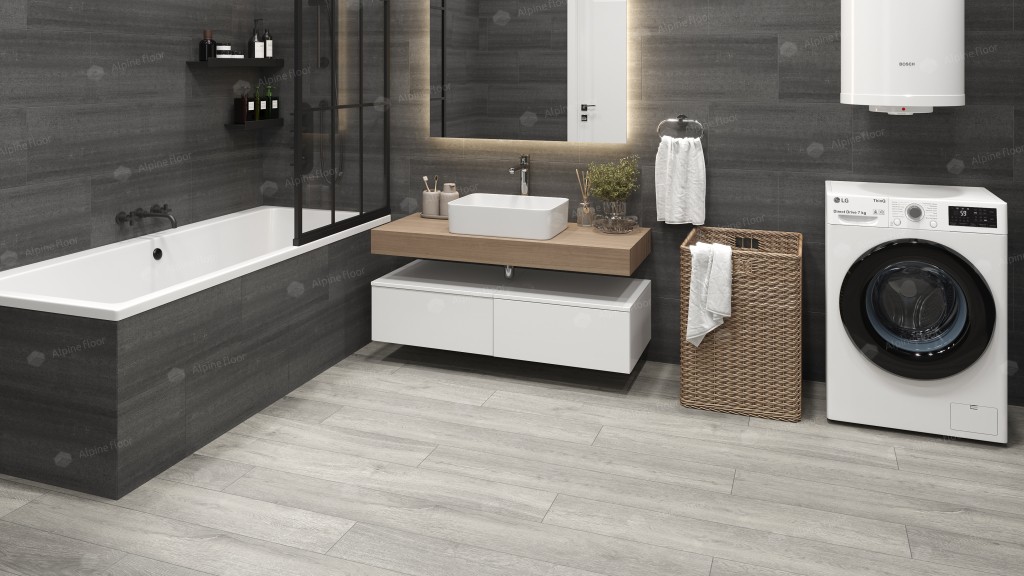Alpine Floor PREMIUM XL SPC ламинат Дуб Платина ECO 7-14 MC