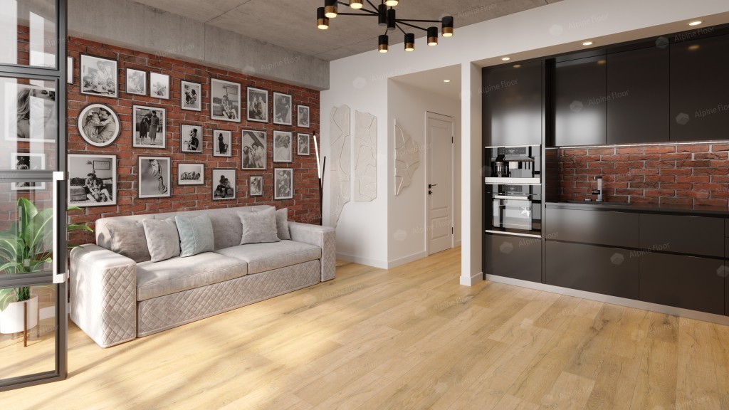 Alpine Floor PREMIUM XL SPC ламинат Дуб Медовый ECO 7-16 MC