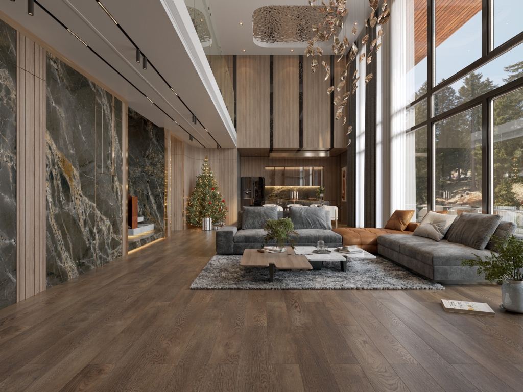 Alpine Floor TITAN 6 SPC ламинат Барит ЕСО 28-1