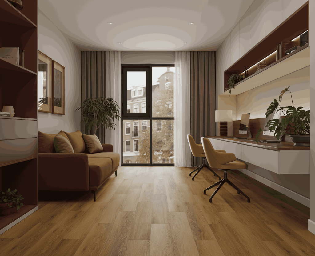 Alpine Floor TITAN 6 SPC ламинат Селен ЕСО 28-10