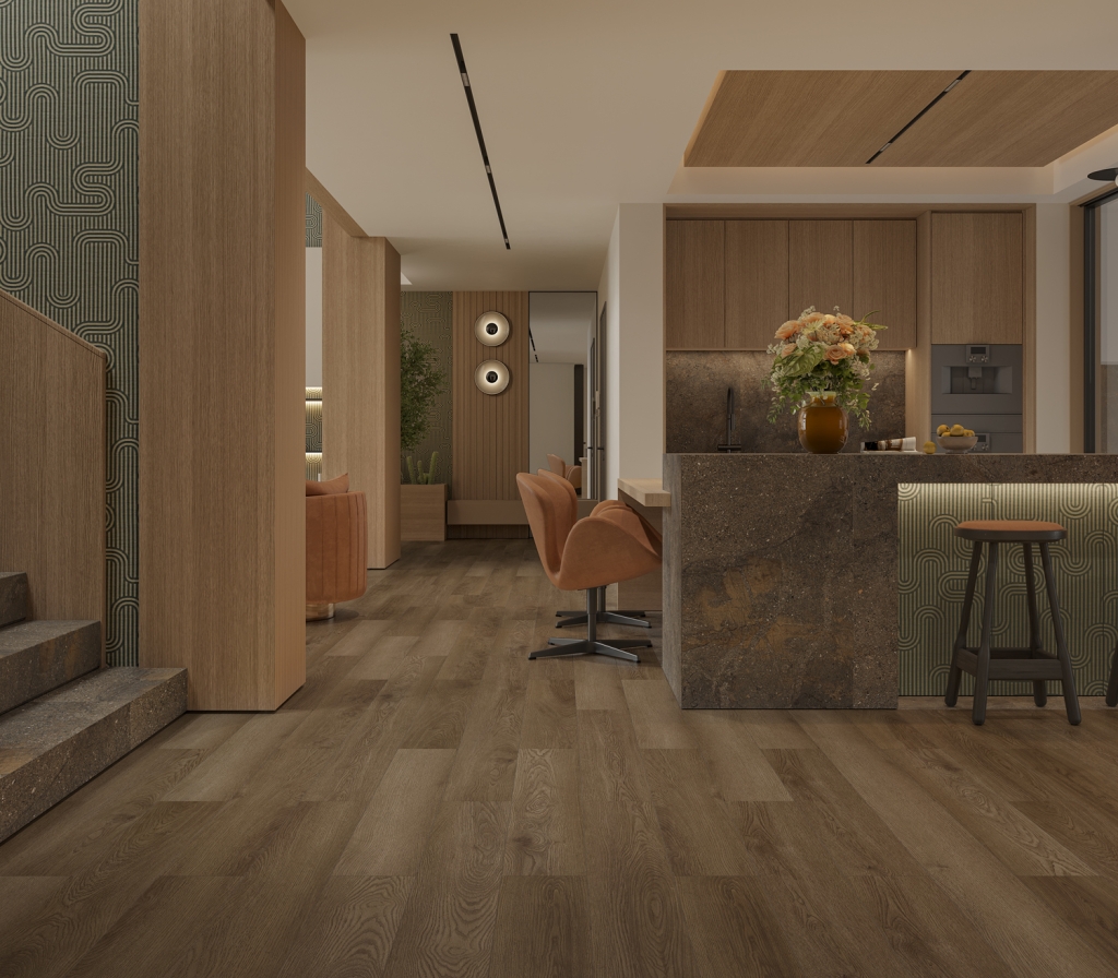 Alpine Floor TITAN 8 SPC ламинат Каллисто ЕСО 27-7