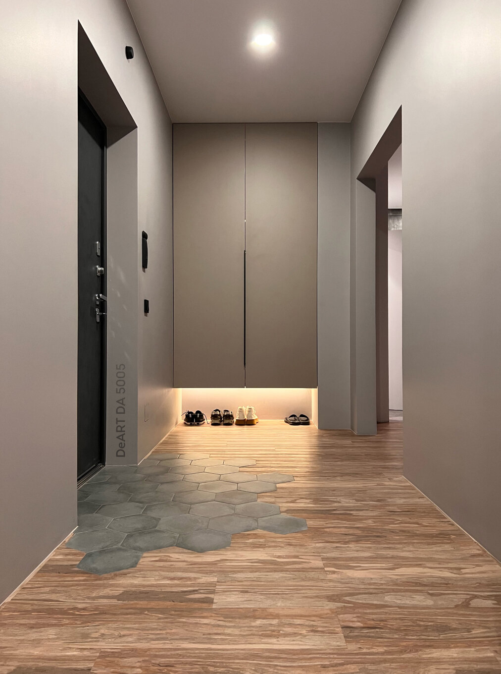DeART STRONG LVT плитка Коричневый DA 5005