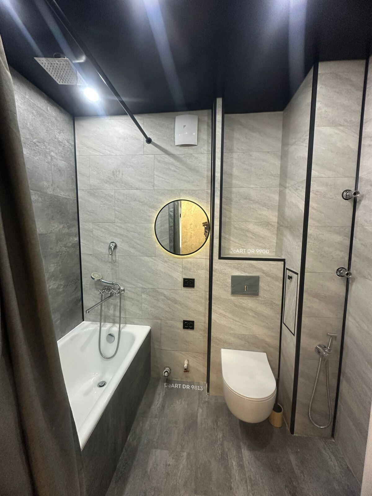 DeART RIGID SPC ламинат Серый DR 9813