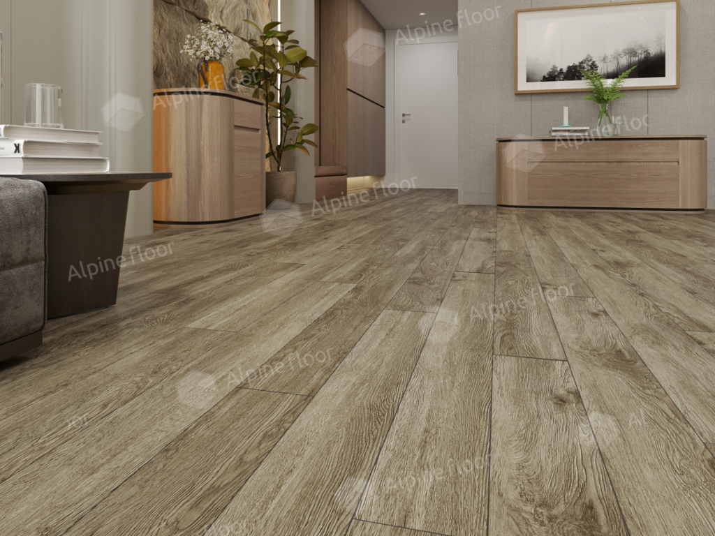 Alpine Floor GRAND SEQUOIA VILLAGE SPC ламинат Village Венге Грей ECO 11-807 MC