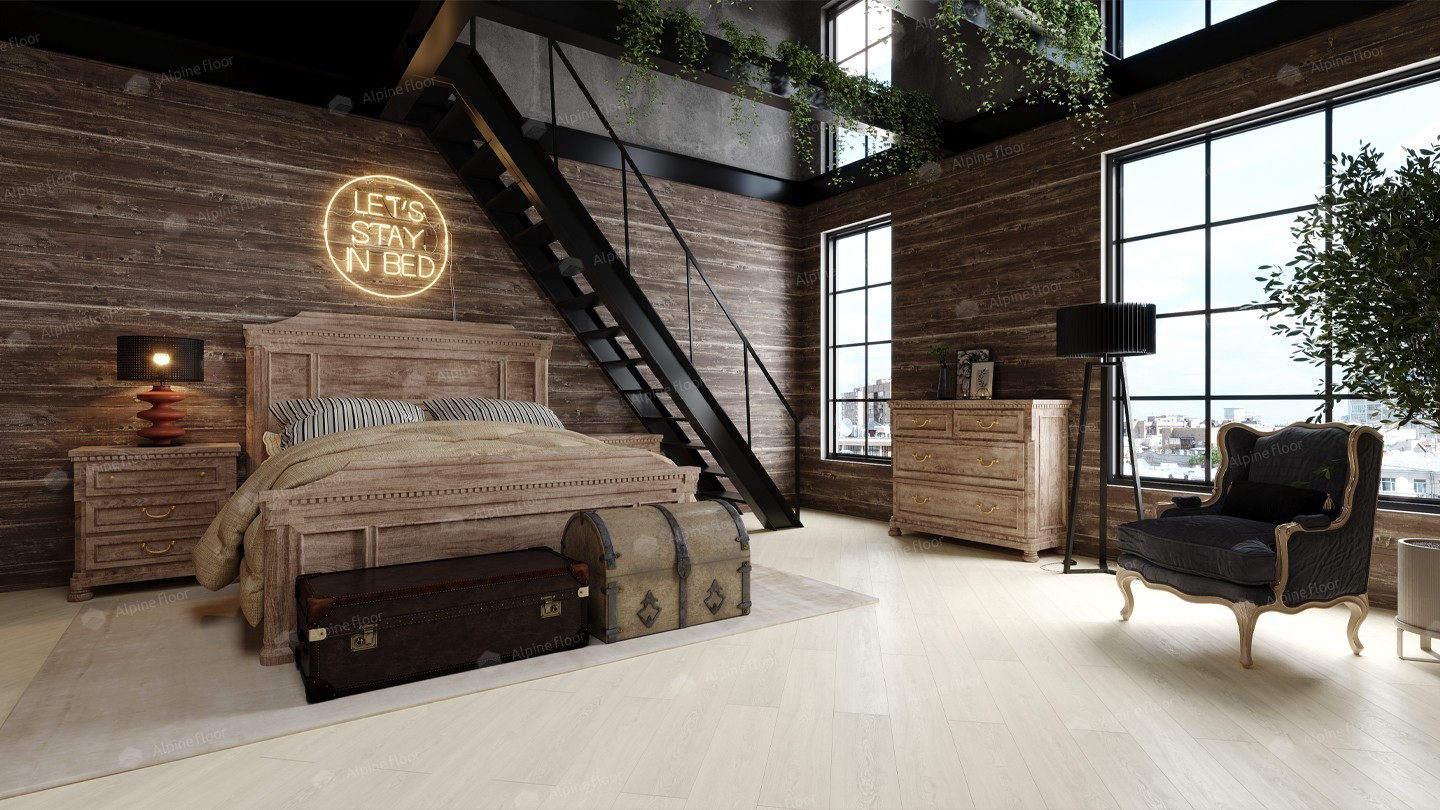 Alpine Floor Classic SPC ламинат Дуб Арктик ECO 134-7 MC