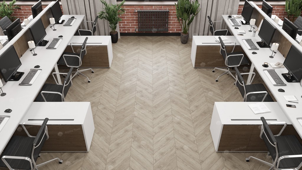 Alpine Floor Chevron Alpine SPC ламинат Карите ECO 18-11 MC