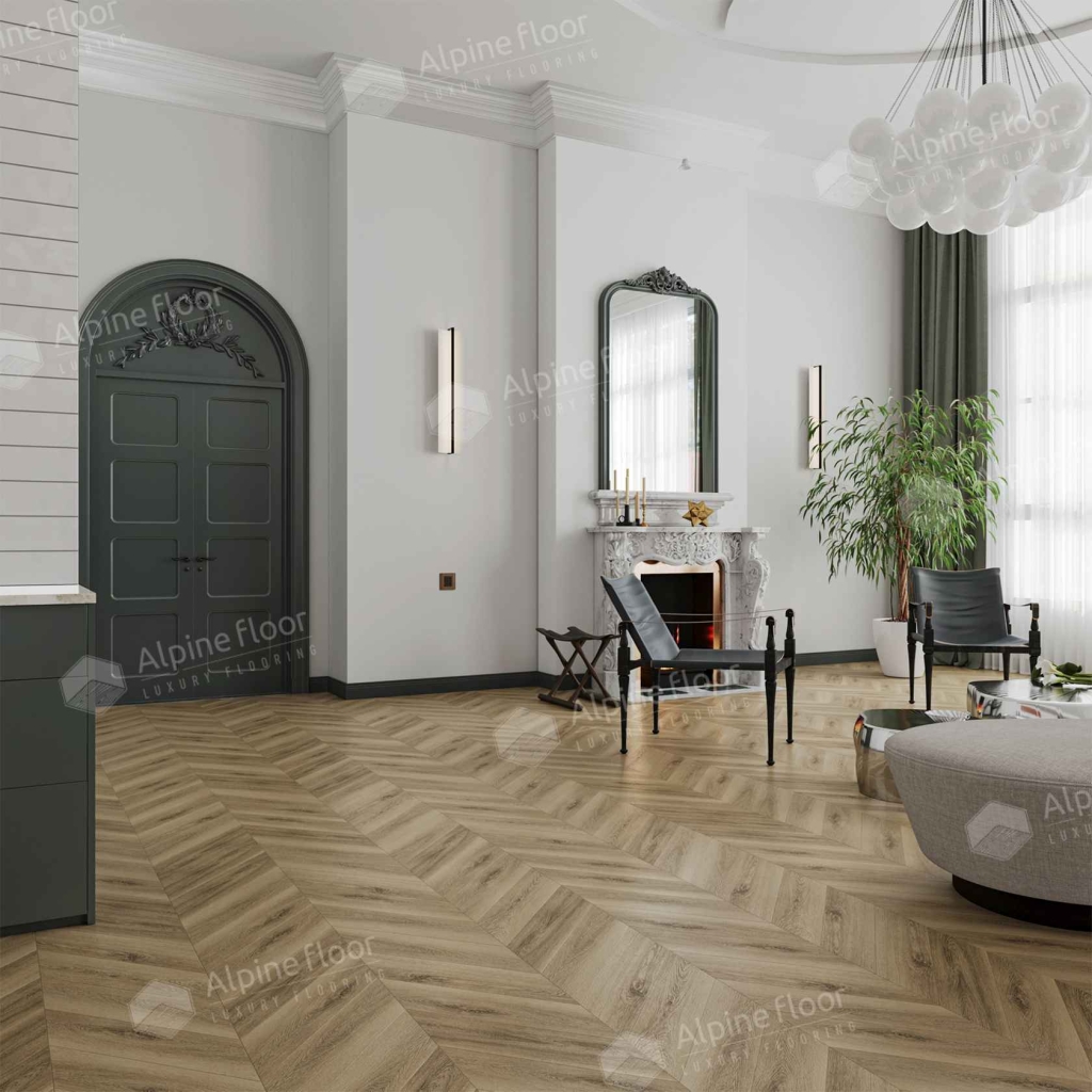 Alpine Floor Chevron Alpine SPC ламинат Вайпуа ECO 18-14 MC