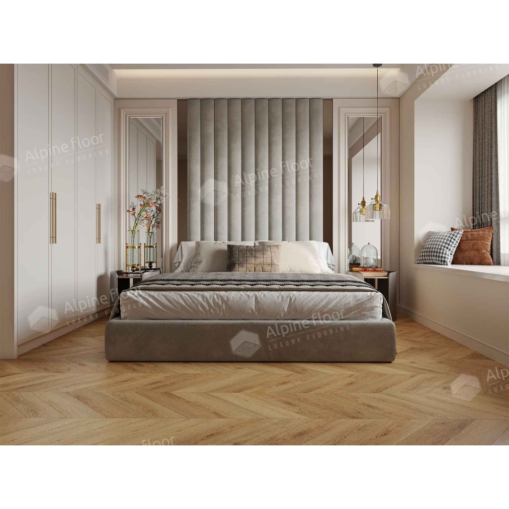 Alpine Floor Chevron Alpine SPC ламинат Дуб Буна ECO 18-15 MC