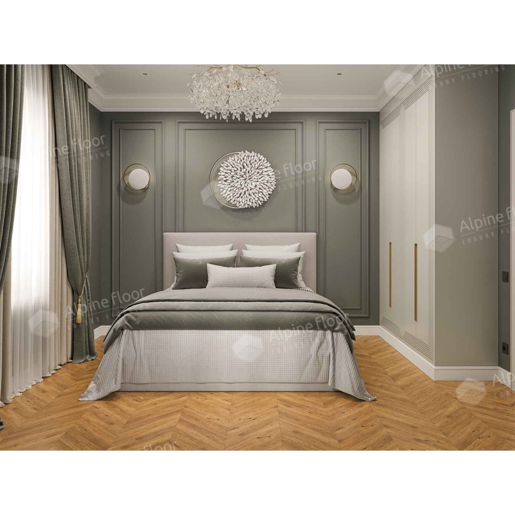 Alpine Floor Chevron Alpine SPC ламинат Tesoro ECO 18-16 MC