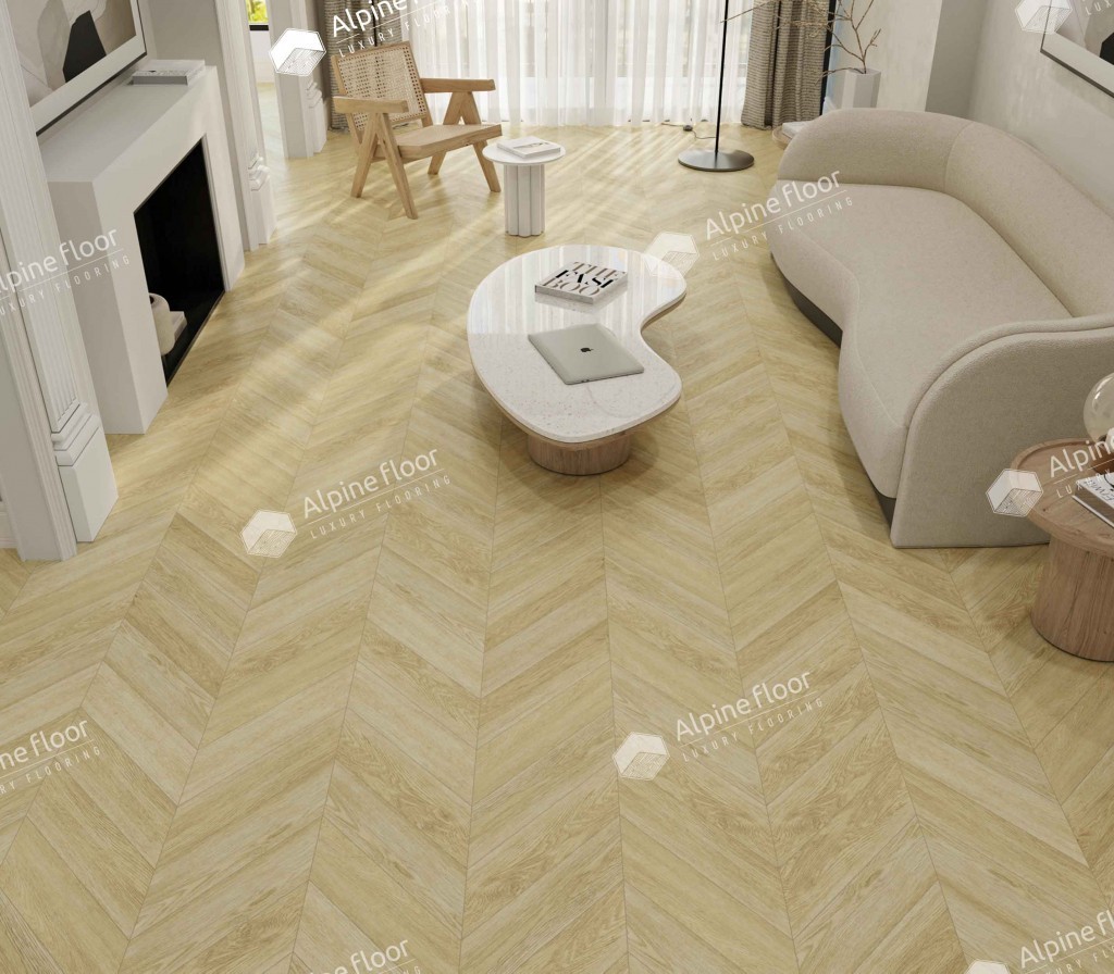 Alpine Floor Chevron Alpine SPC ламинат Дуб Ваниль Селект ECO 18-2 MC