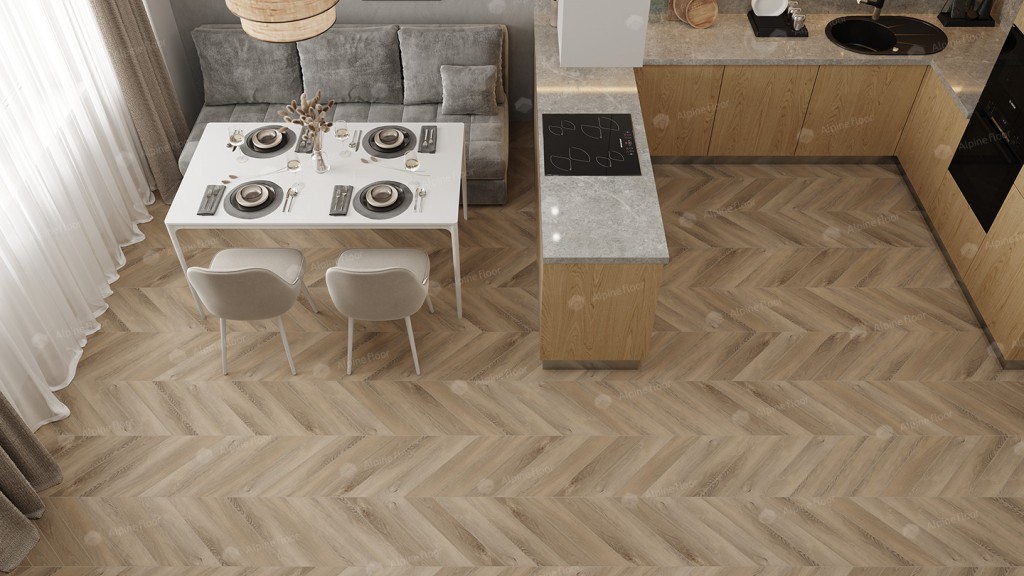 Alpine Floor Chevron Alpine SPC ламинат Дуб Синистра ECO 18-6 MC