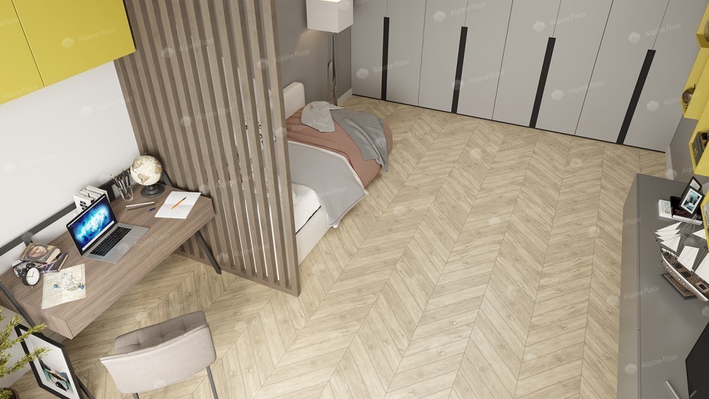 Alpine Floor Chevron Alpine SPC ламинат Сонома ECO 18-7 MC
