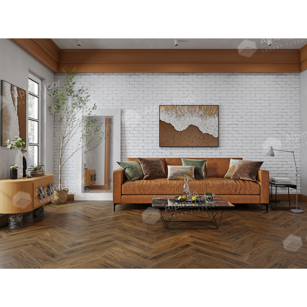 Alpine Floor NUT SPC ламинат Орех Кенари ECO 22-4 MC