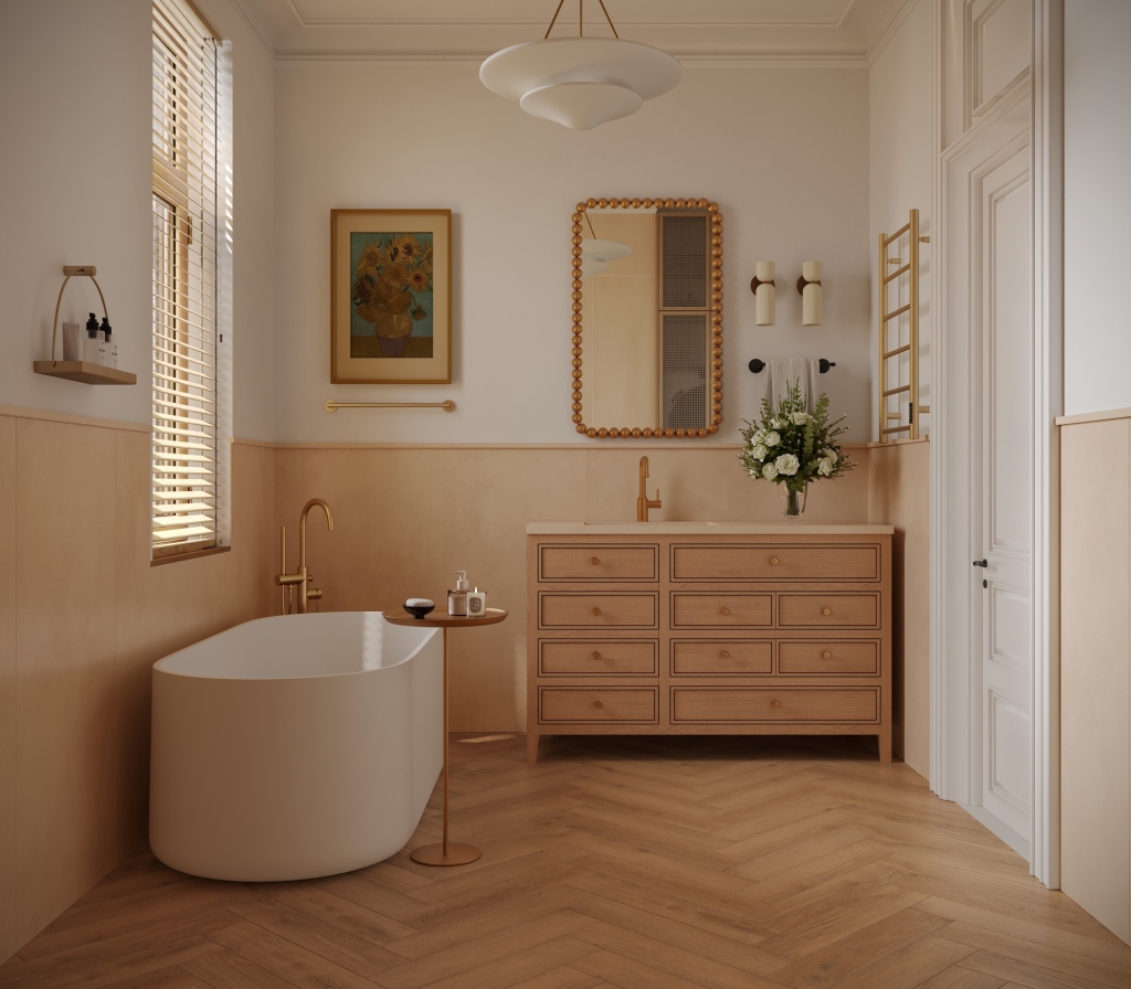 Norland PARQUET LVT плитка Песчаный берег Saver Sand 1067-2