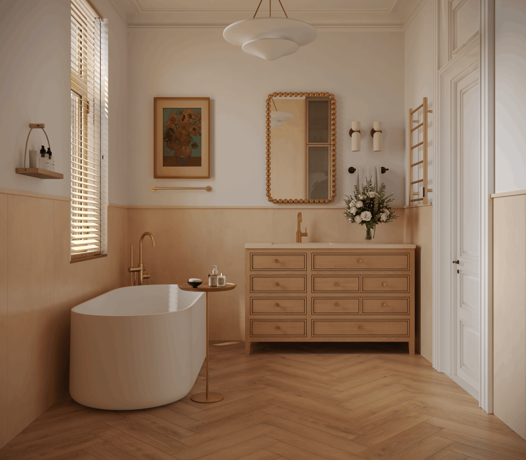 Norland PARQUET SPC ламинат Песчаный берег Saver Sand 1066-2