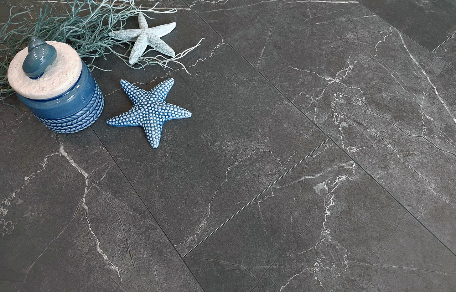 Ламинат Stone Floor Мрамор Графитовый