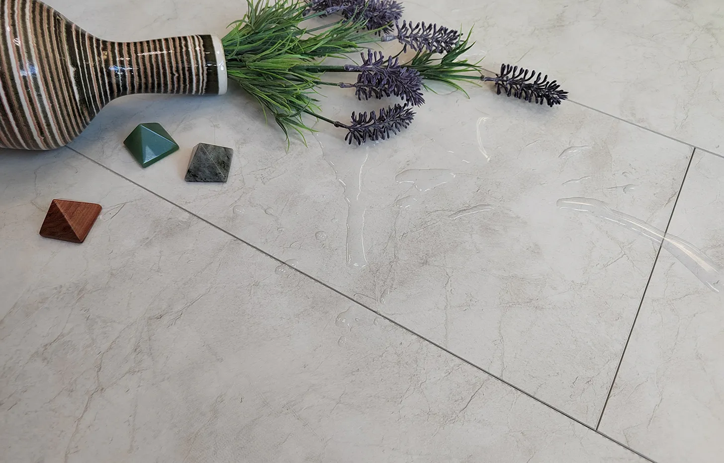 Ламинат Stone Floor Серый Мрамор