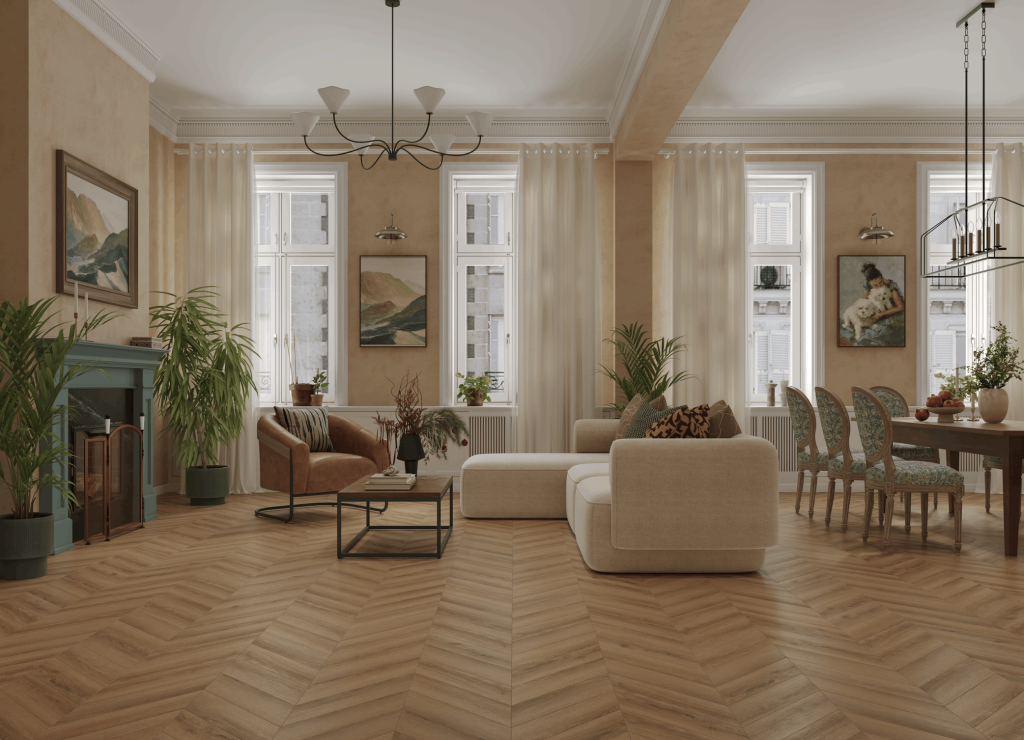 Tulesna ART CHEVRON SPC ламинат Море Mare 1011-3